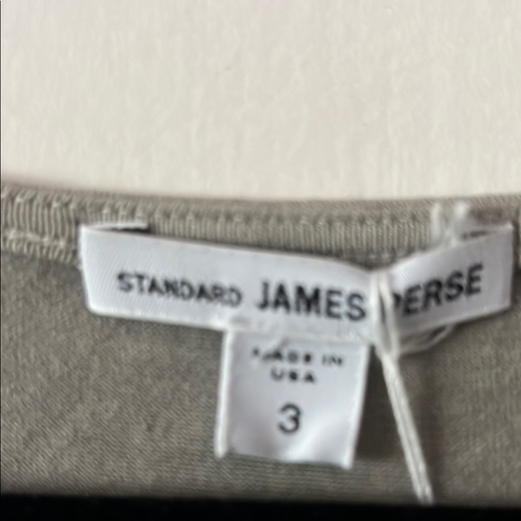 James Perse Gray Ruched V-Neck Sundress - Picture 2 of 12